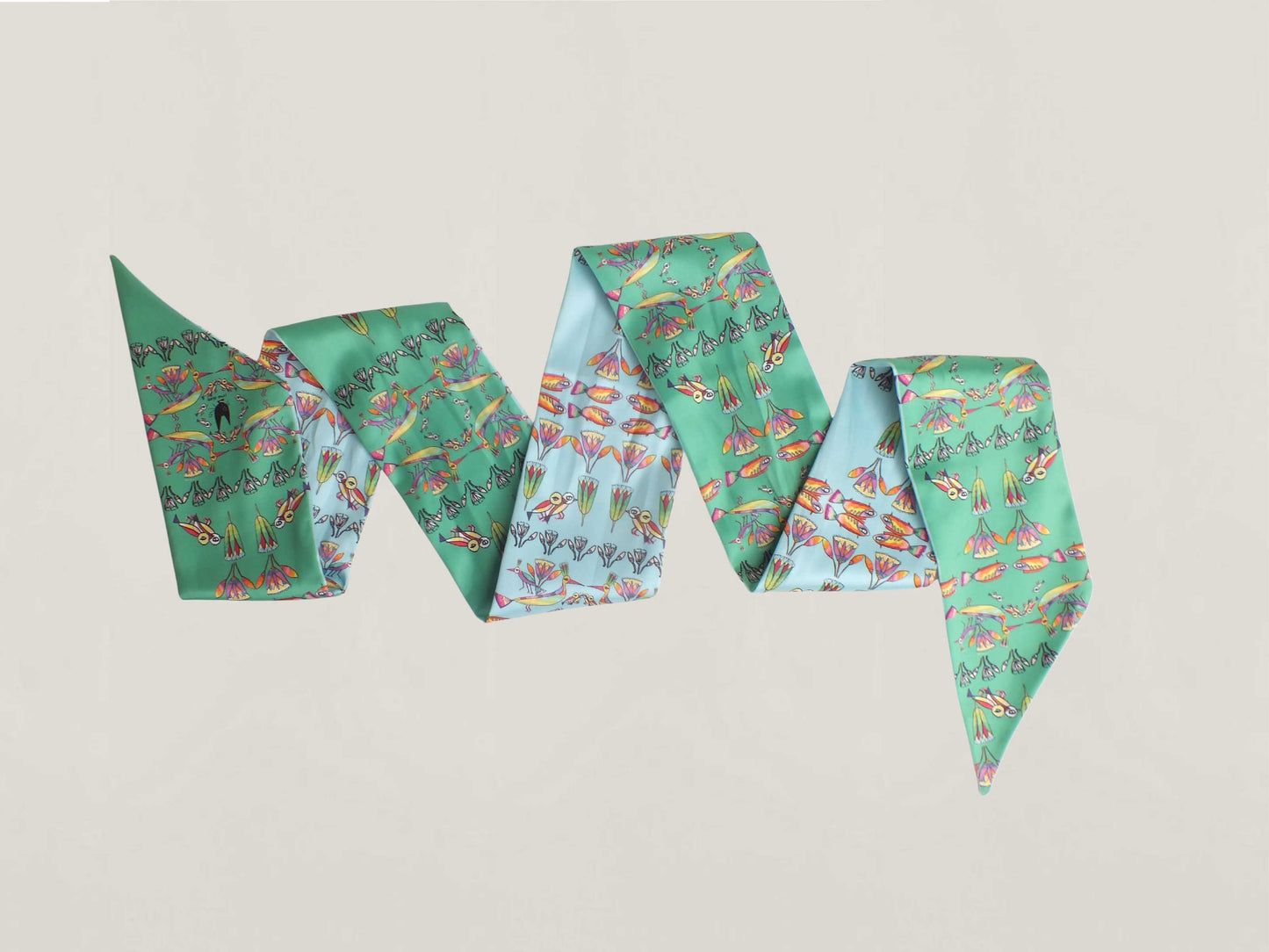 Birds of the nile Twill Scarf