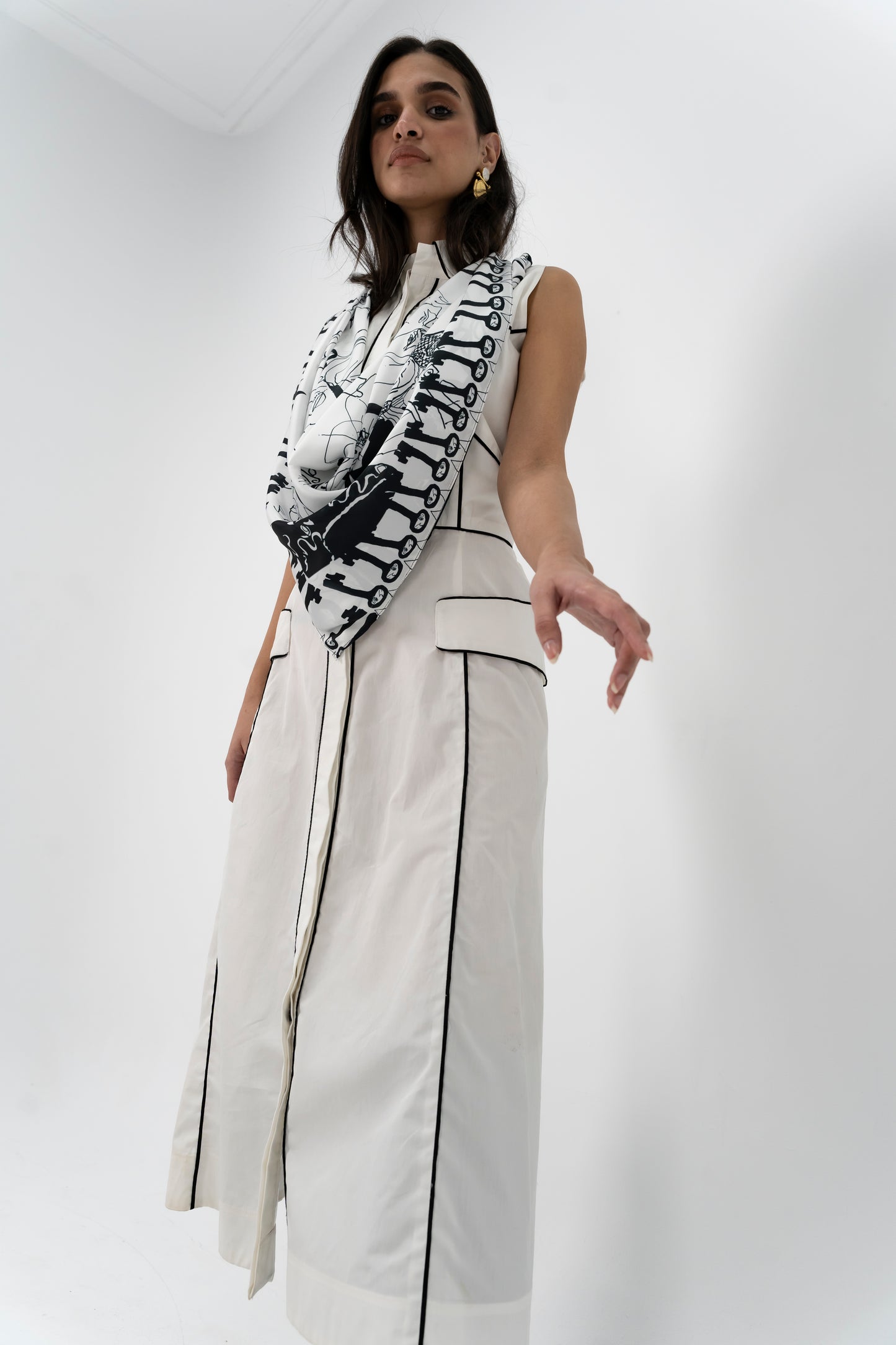 Land owners & the key square scarf