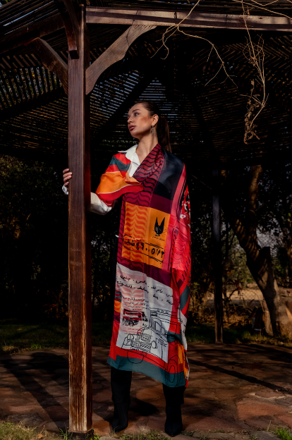 The Palestinian ثوب Scarf