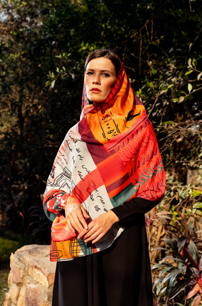 The Palestinian ثوب Scarf