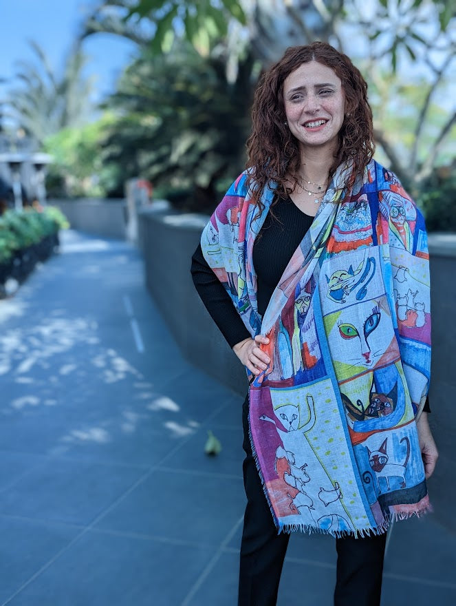 Cats Lovers Scarf