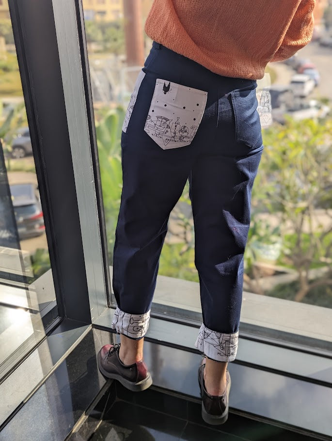 Elves City Blue Pants