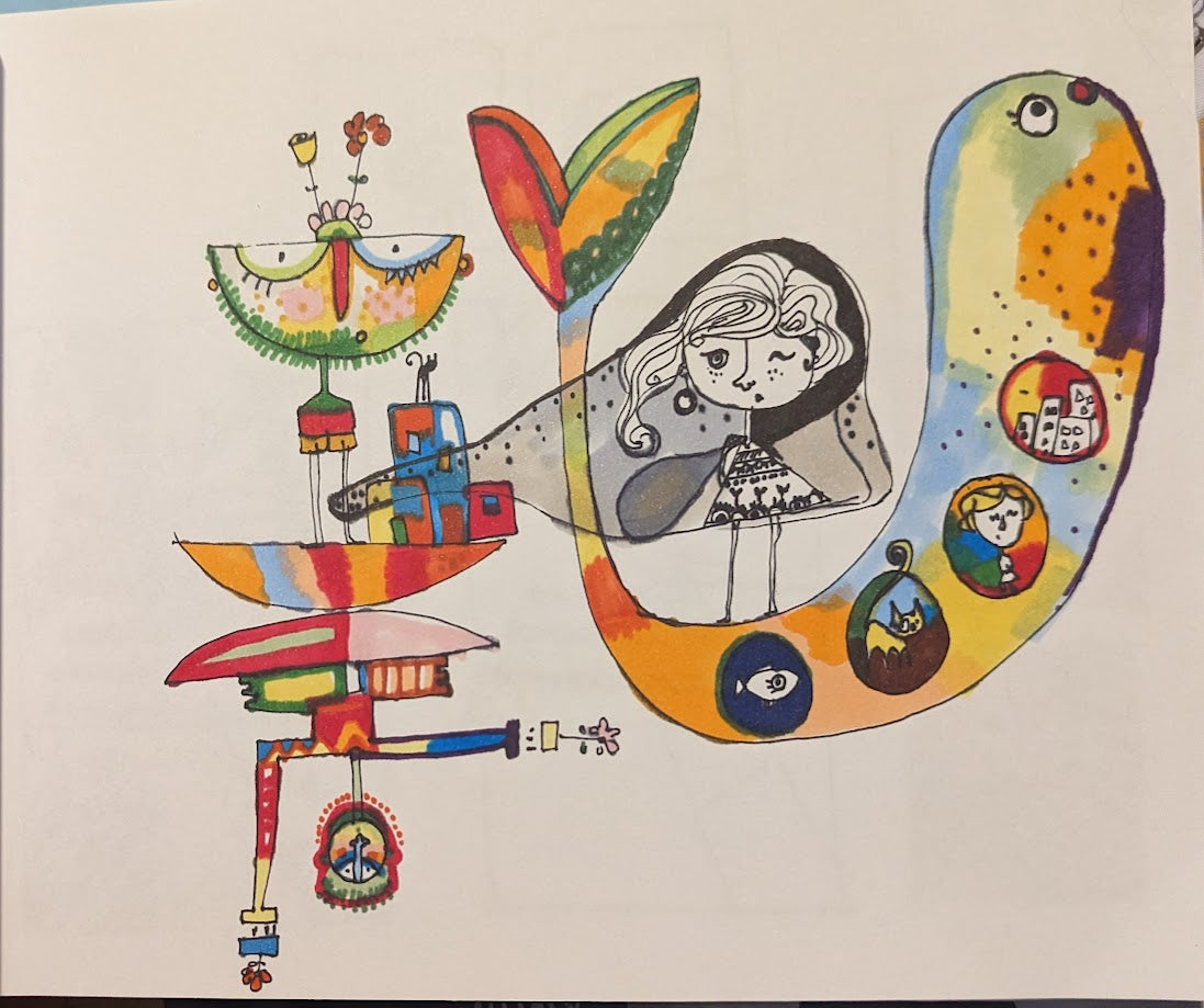 The Greif in side the whale