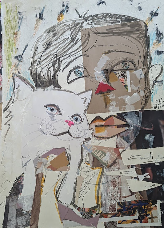 The boy under the drowns