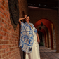 Frieda Blue Scarf