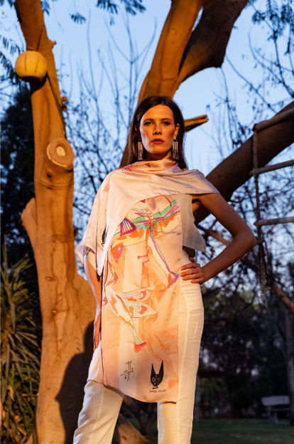 Birds Garden Scarf