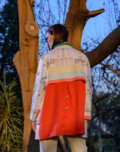 Lion & Giraffe Coat