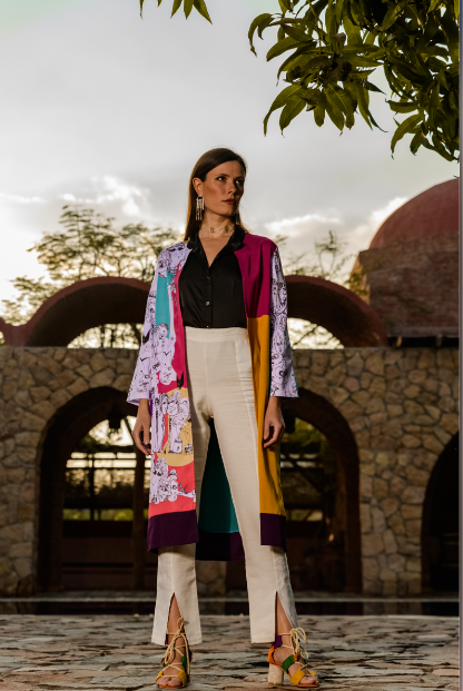 Faces Kimono
