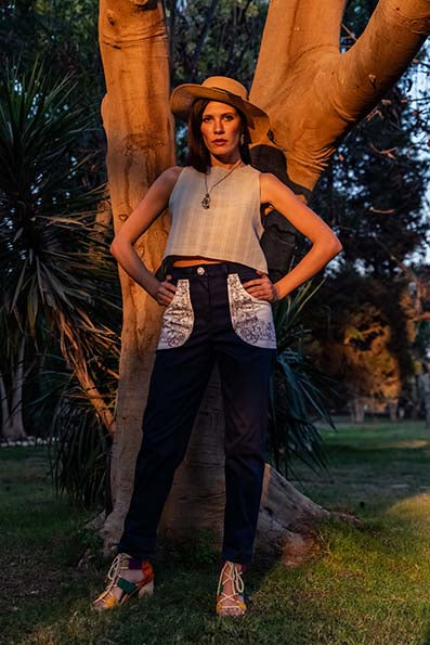 Elves City Blue Pants