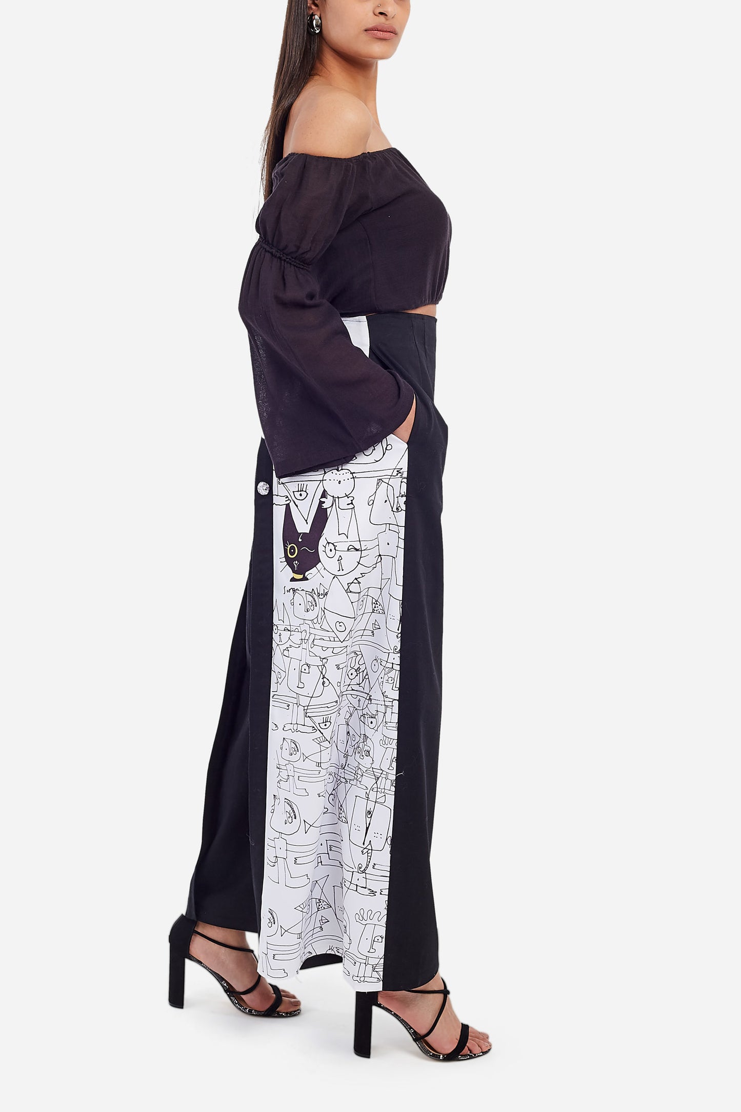 Faces Wide Pants