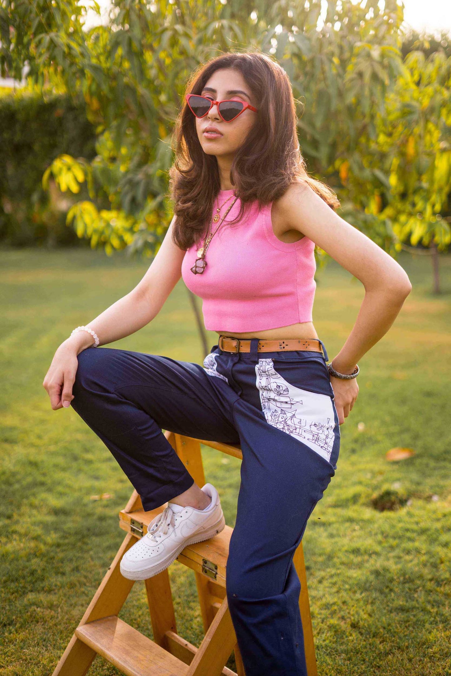 Elves City Blue Pants