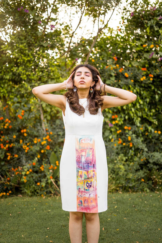 The Hazy Colorful World Dress