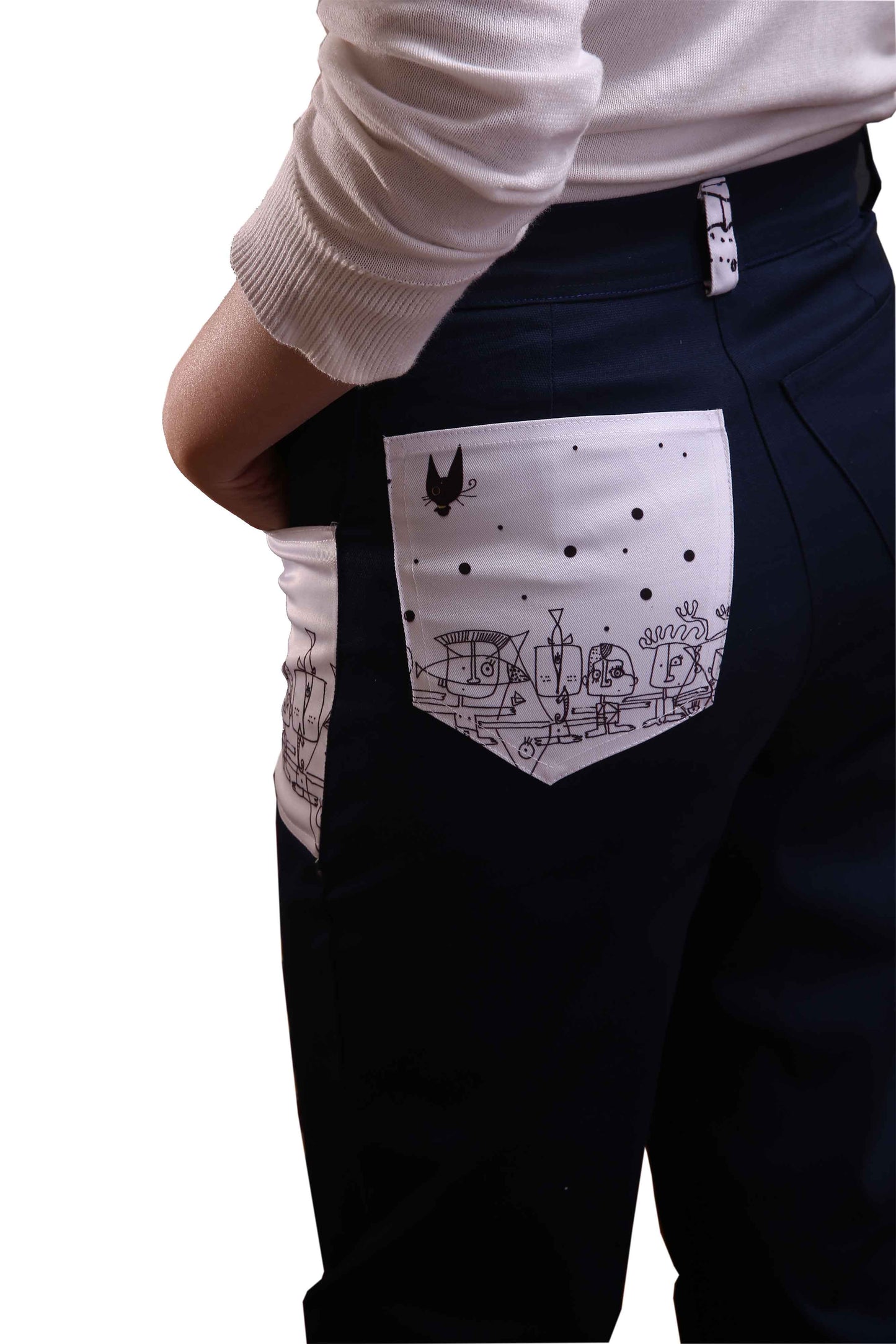 Elves City Blue Pants