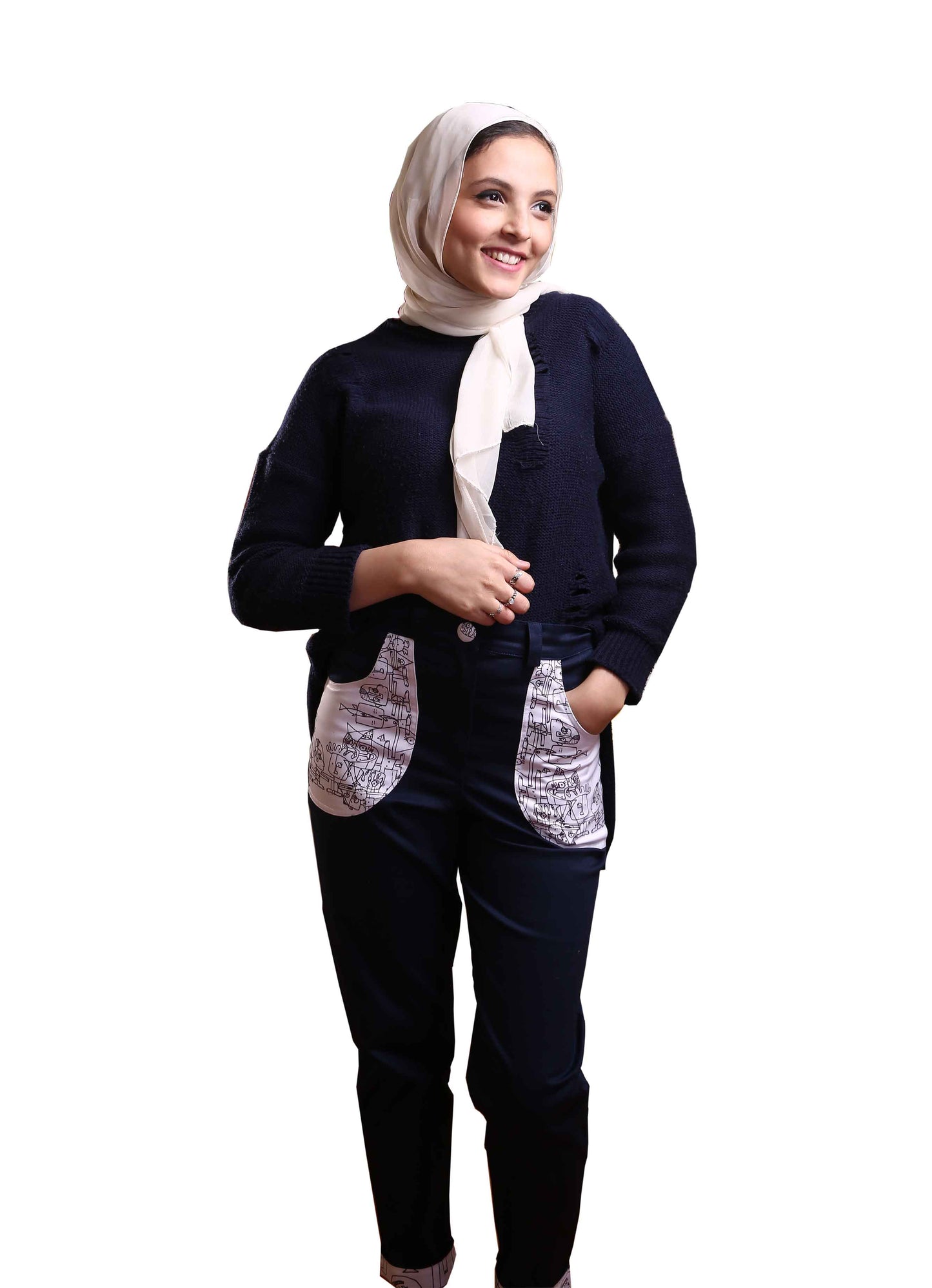 Elves City Blue Pants